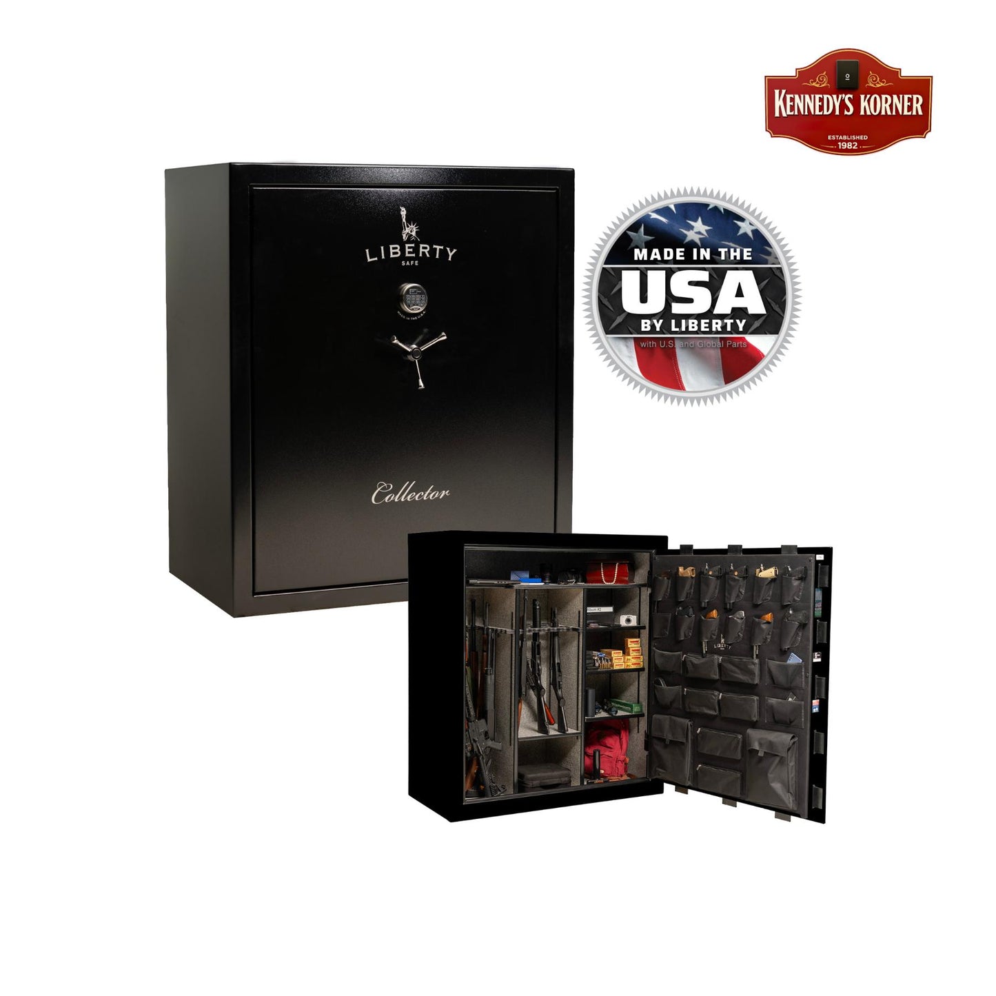 Liberty Collector 50 Gun Safe – 110-Min Fire Rating