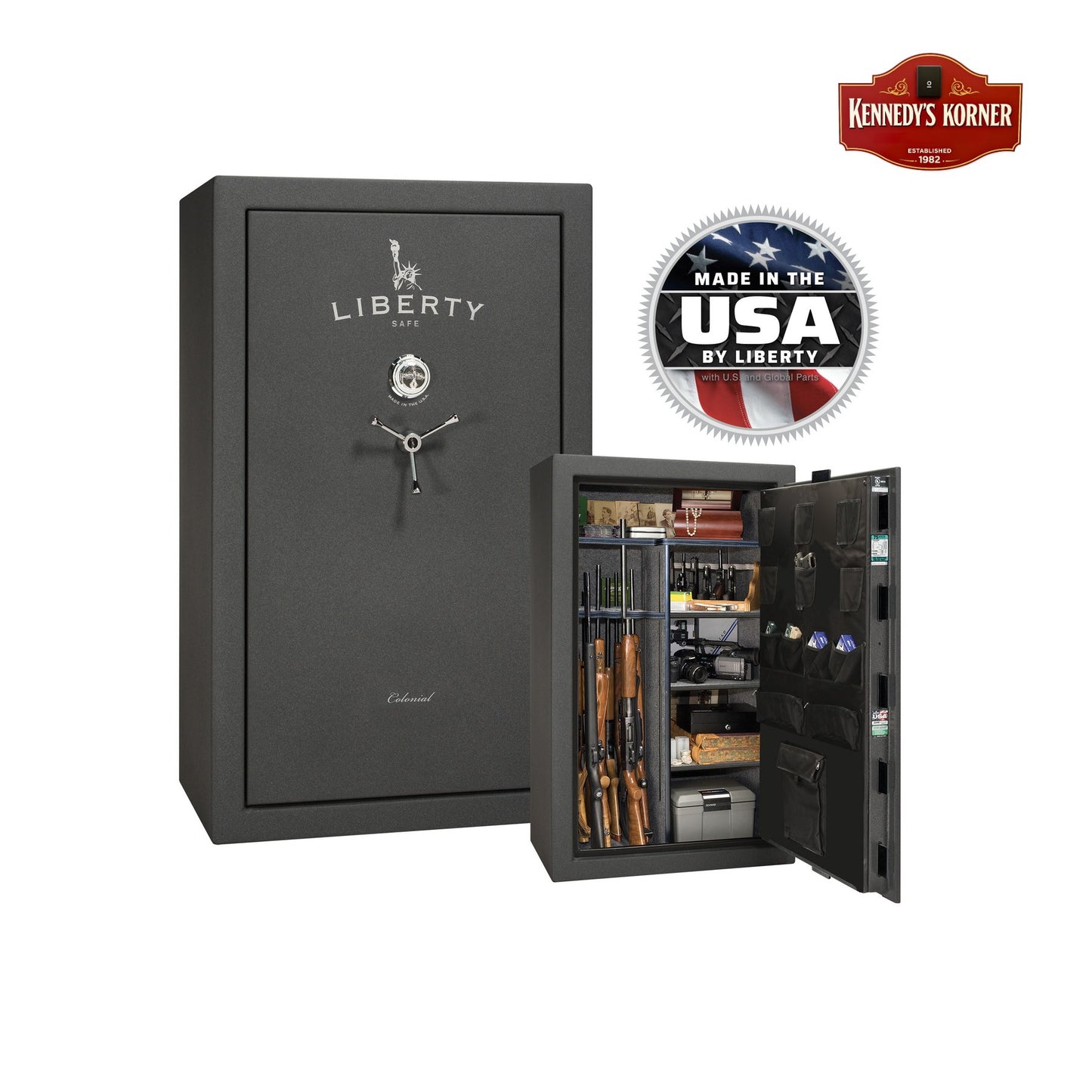 Liberty Colonial 30 Gun Safe – Secure and Spacious Firearm Storage