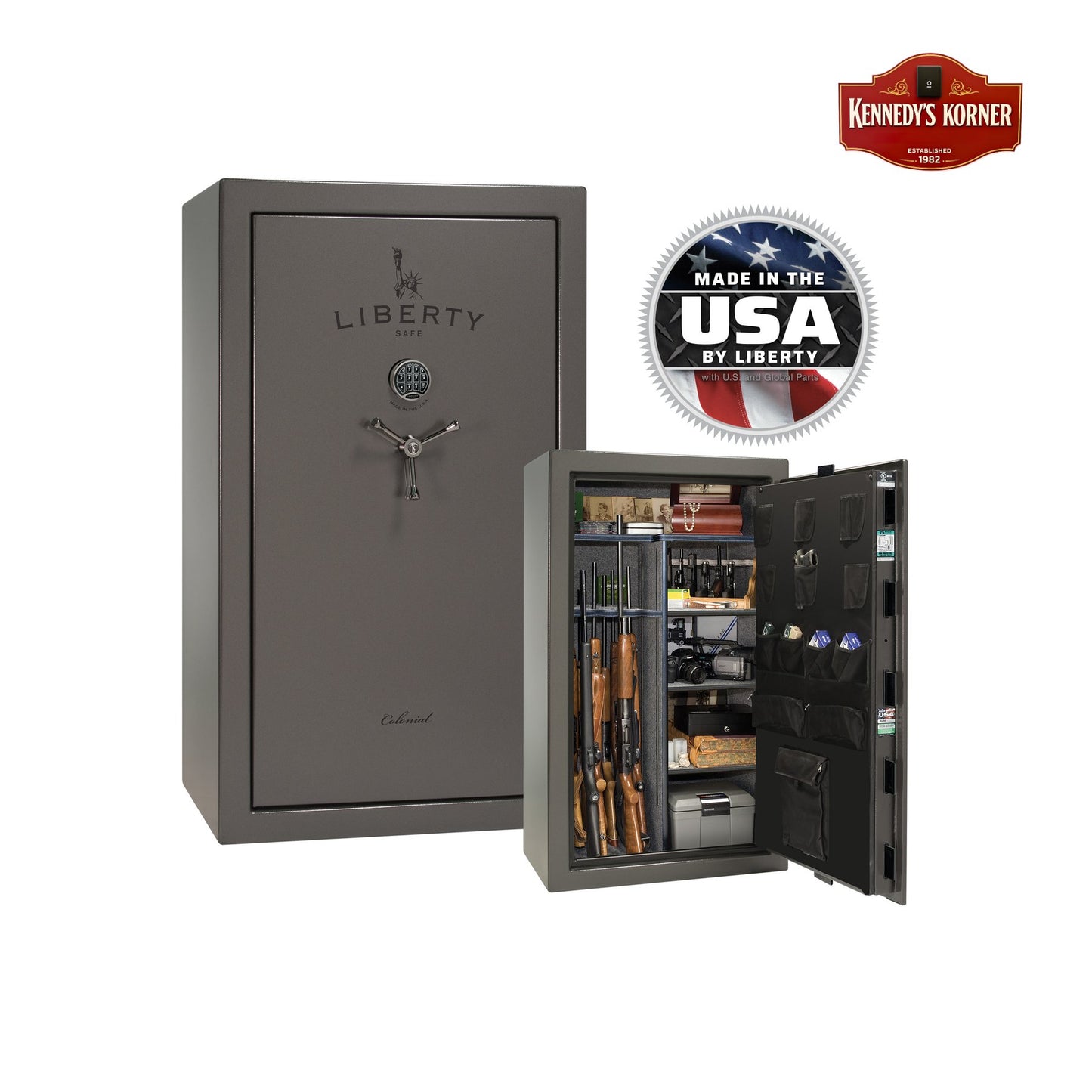 Liberty Colonial 30 Gun Safe – Secure and Spacious Firearm Storage