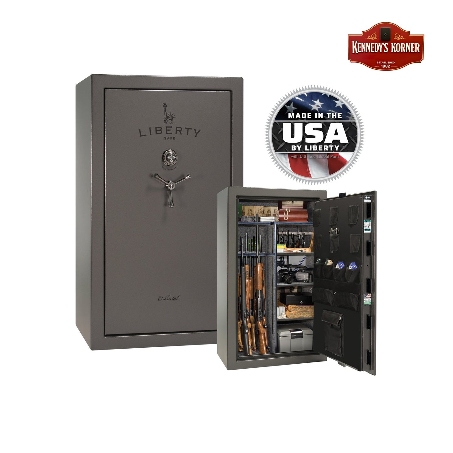 Liberty Colonial 30 Gun Safe – Secure and Spacious Firearm Storage