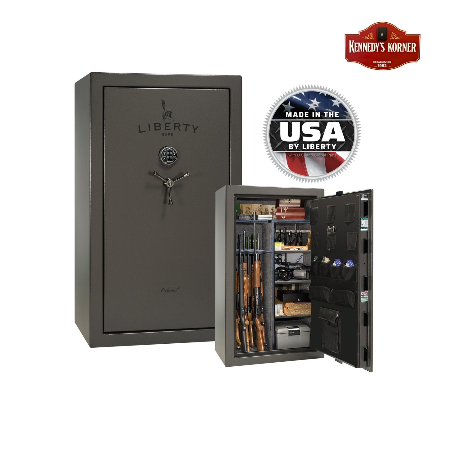 Liberty Colonial 30 Gun Safe – Secure and Spacious Firearm Storage