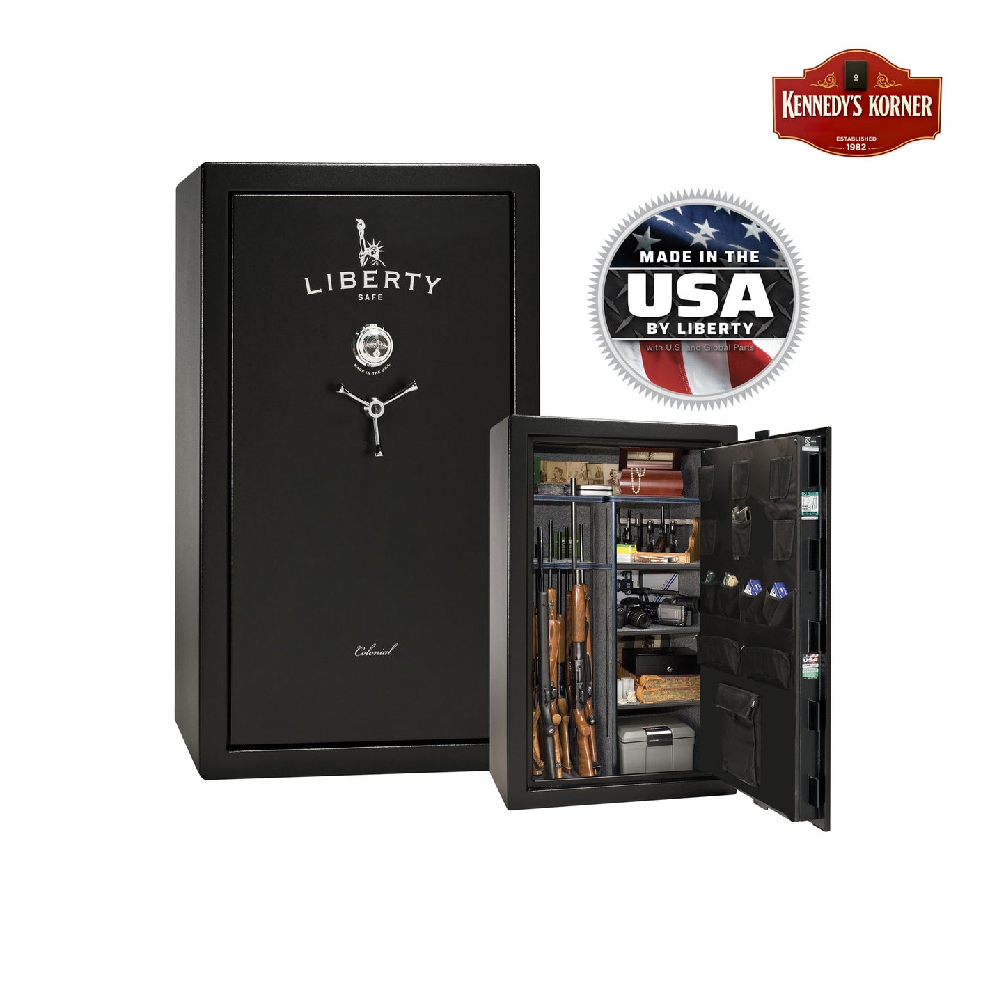 Liberty Colonial 30 Gun Safe – Secure and Spacious Firearm Storage