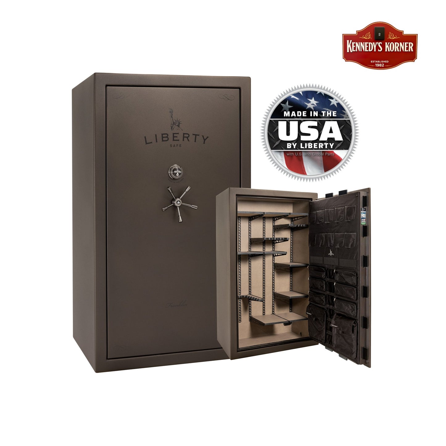 Liberty Franklin 50 Gun Safe – 110-Min Fire Protection, Secure Storage