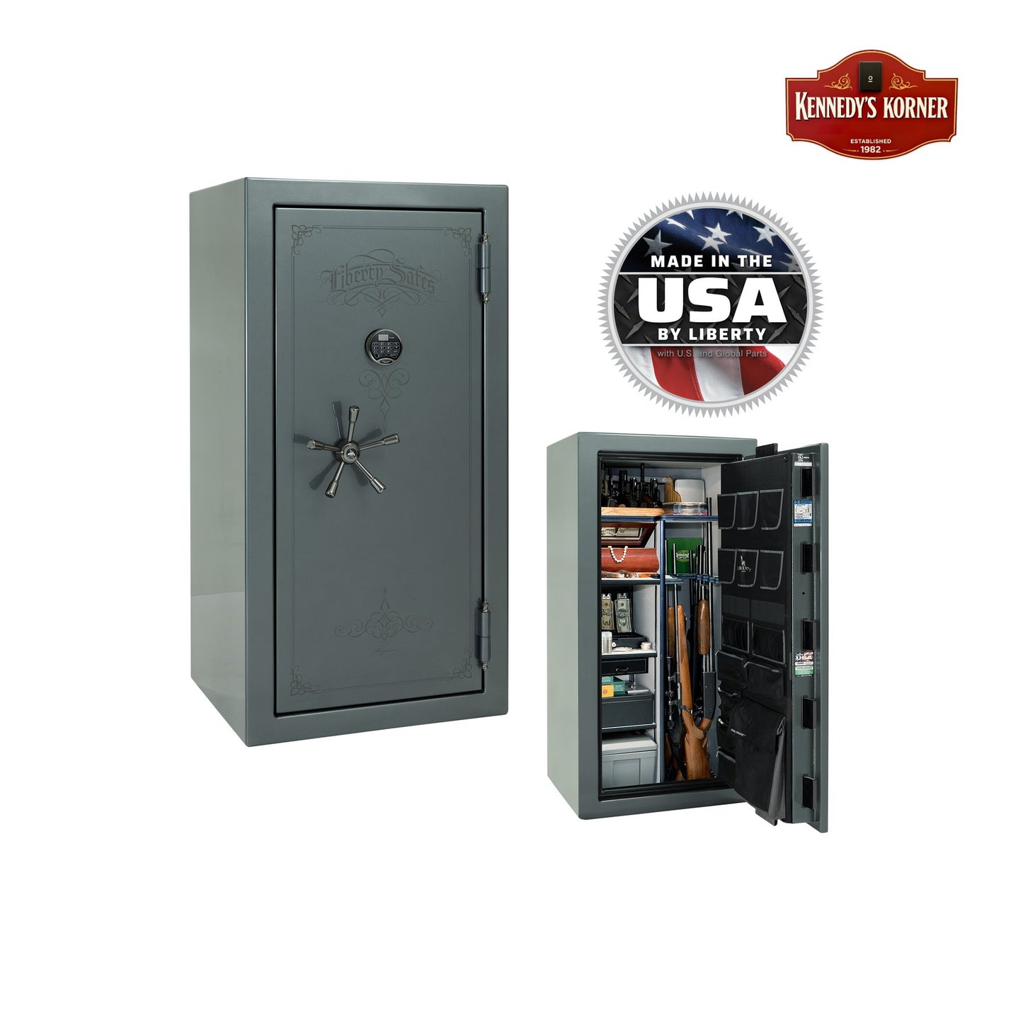 Liberty Magnum 25 Gun Safe – Ultimate Fire & Theft Protection