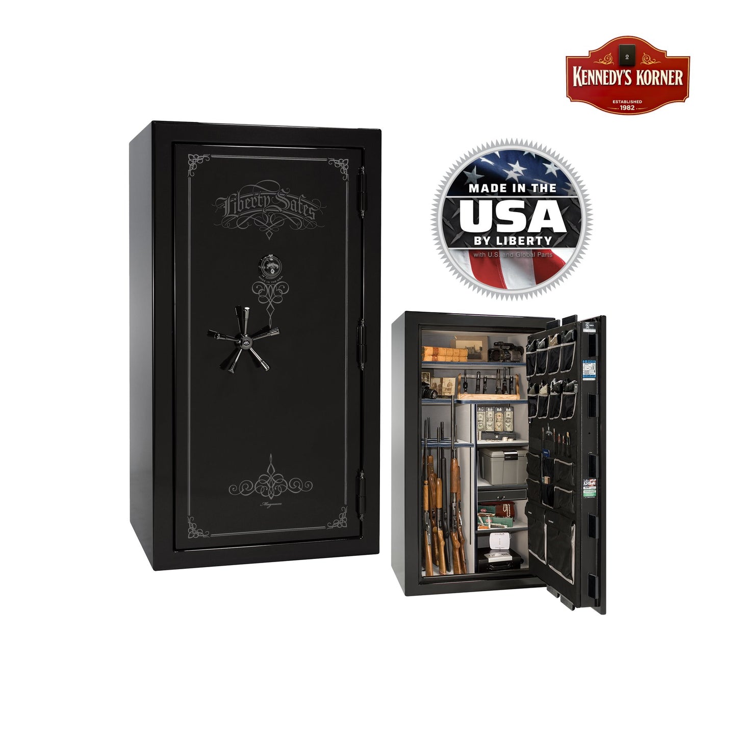 Liberty Magnum NS40 Gun Safe – Extreme Security and Fire Protection