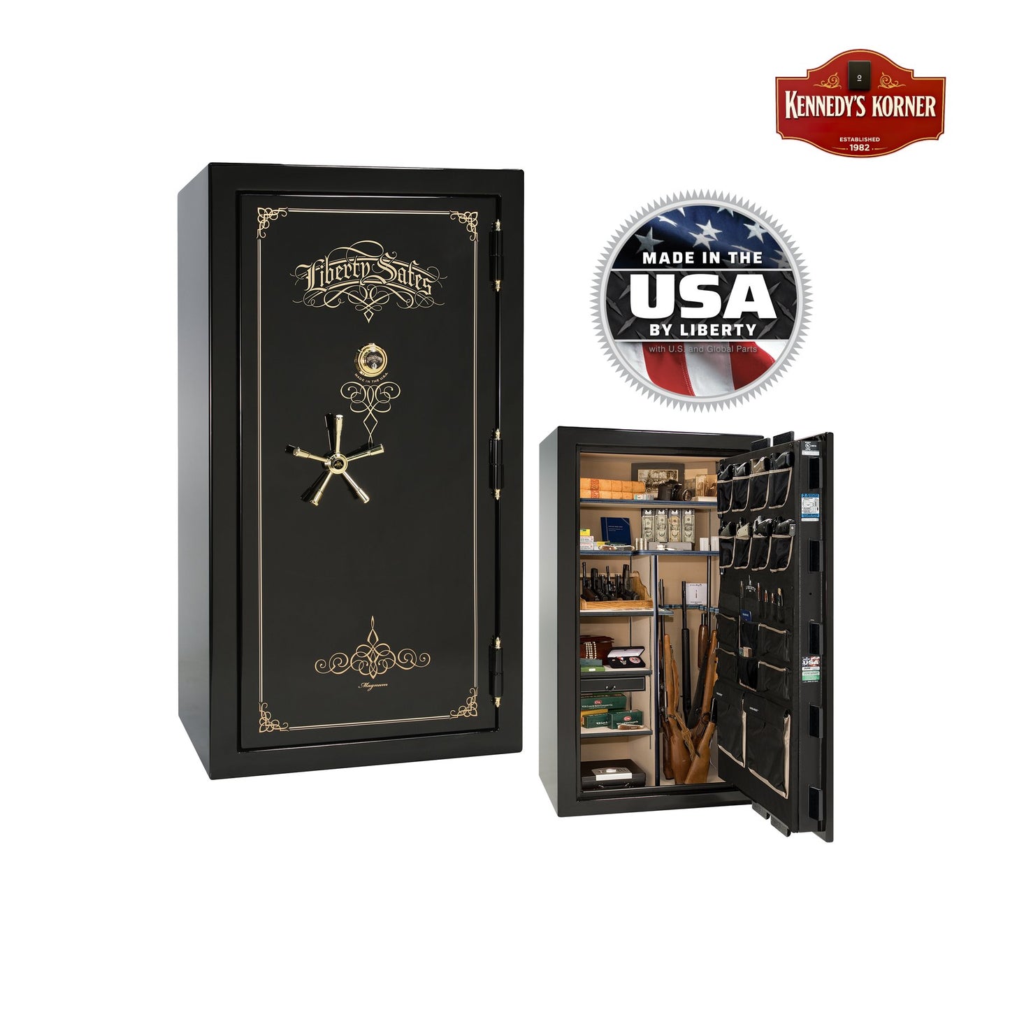 Liberty Magnum NS40 Gun Safe – Extreme Security and Fire Protection