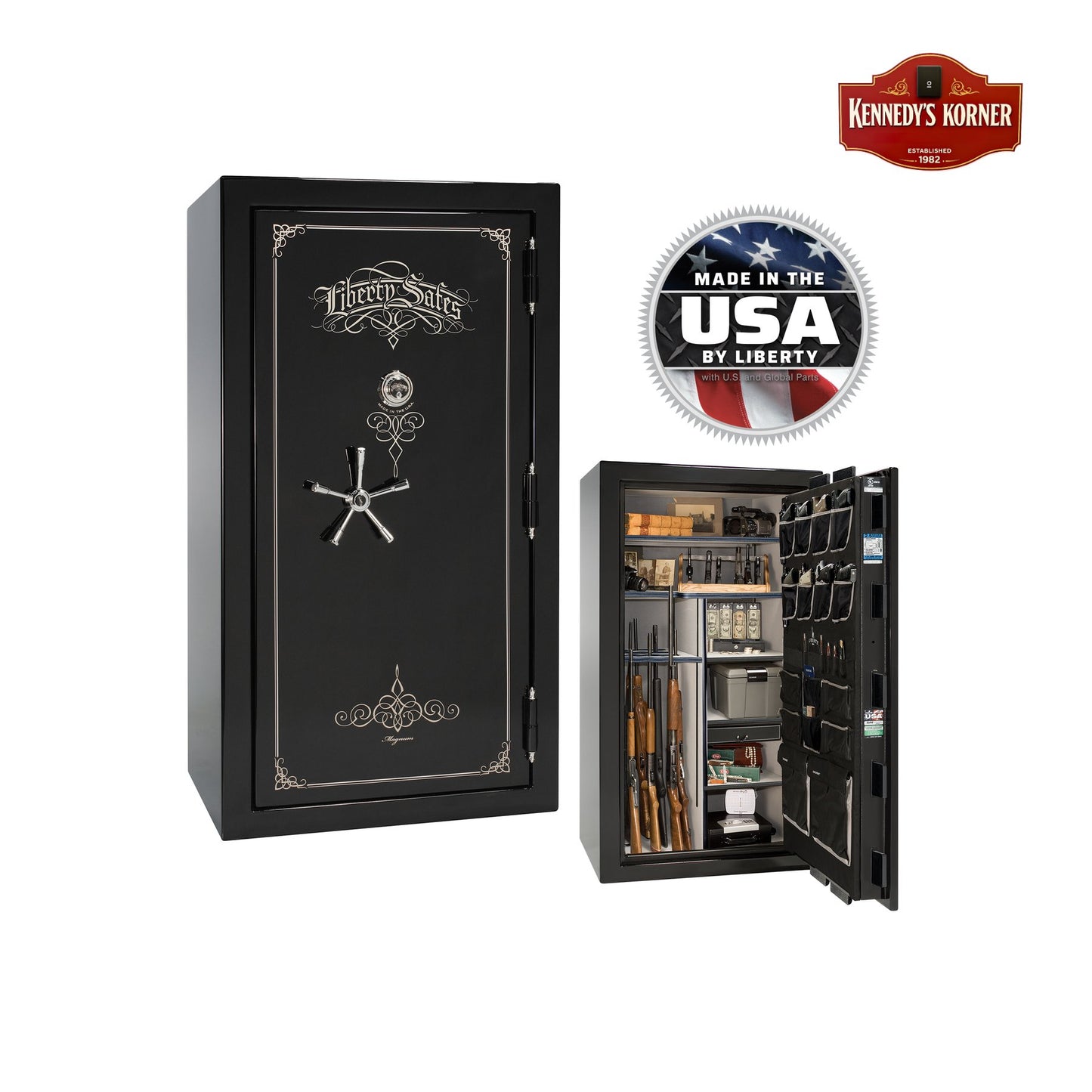 Liberty Magnum NS40 Gun Safe – Extreme Security and Fire Protection