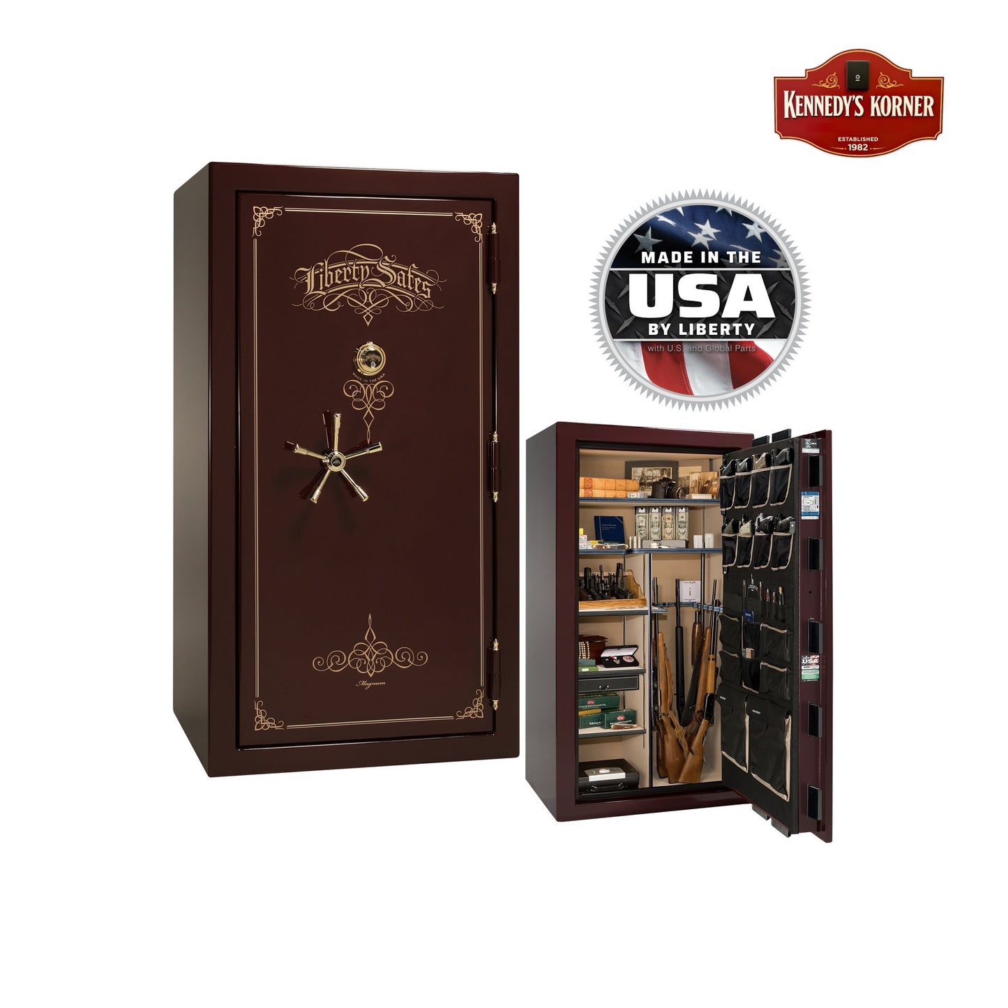 Liberty Magnum NS40 Gun Safe – Extreme Security and Fire Protection