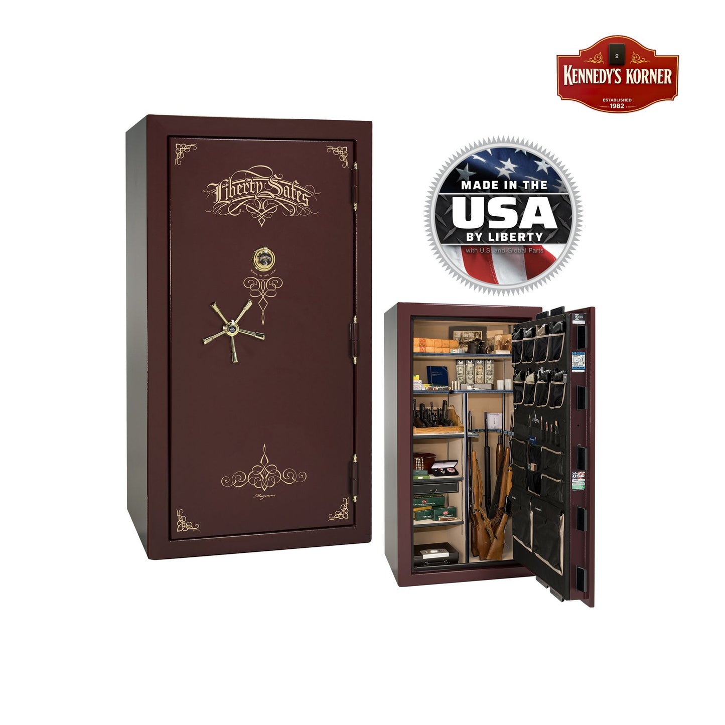 Liberty Magnum NS40 Gun Safe – Extreme Security and Fire Protection