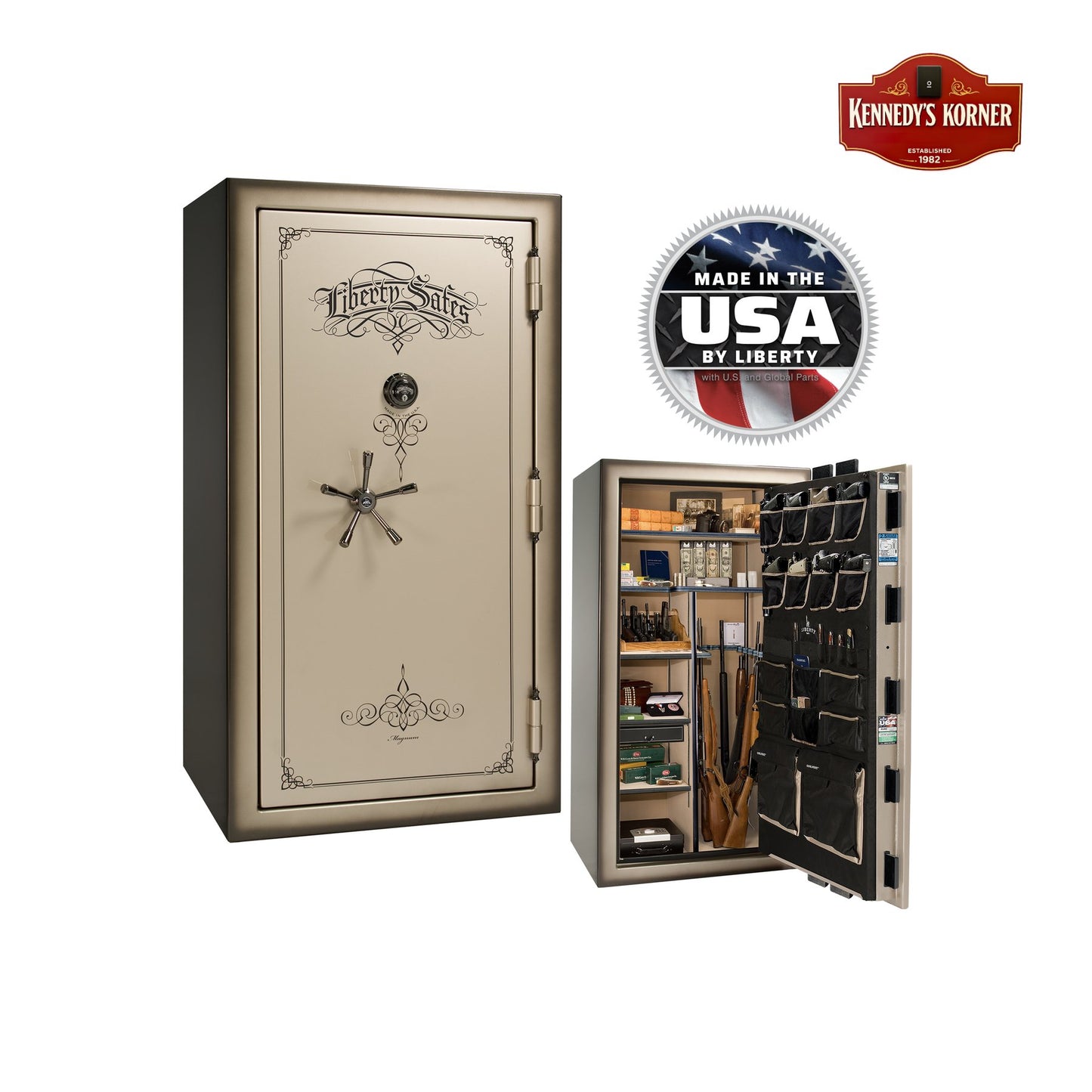 Liberty Magnum NS40 Gun Safe – Extreme Security and Fire Protection