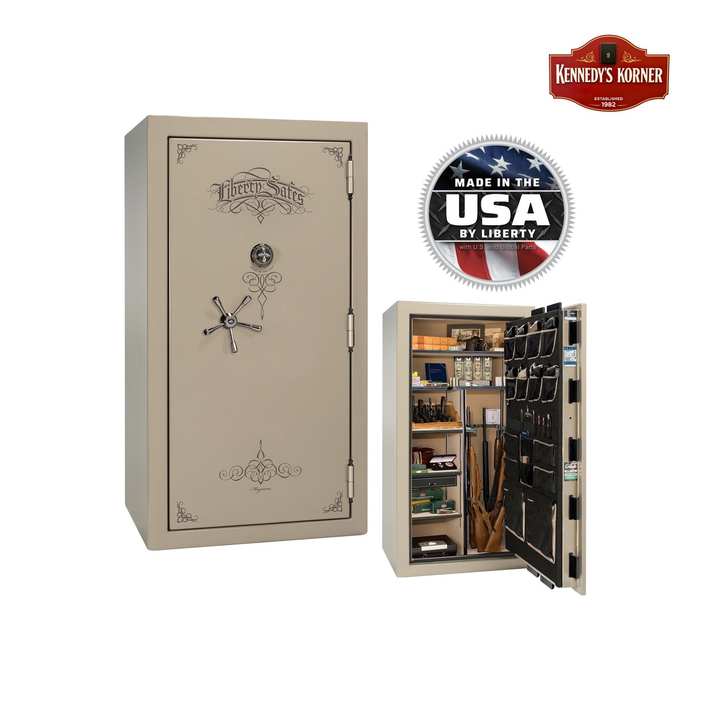 Liberty Magnum NS40 Gun Safe – Extreme Security and Fire Protection