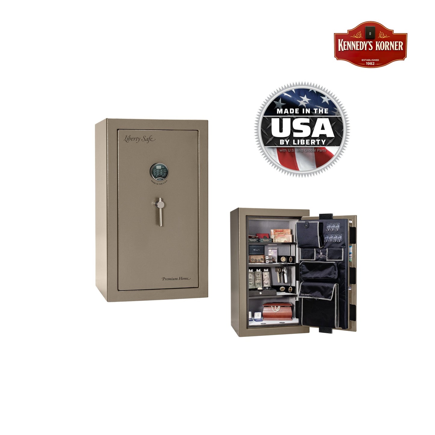 Liberty Premium Home Safe 12 – Advanced Fire-Resistant Security