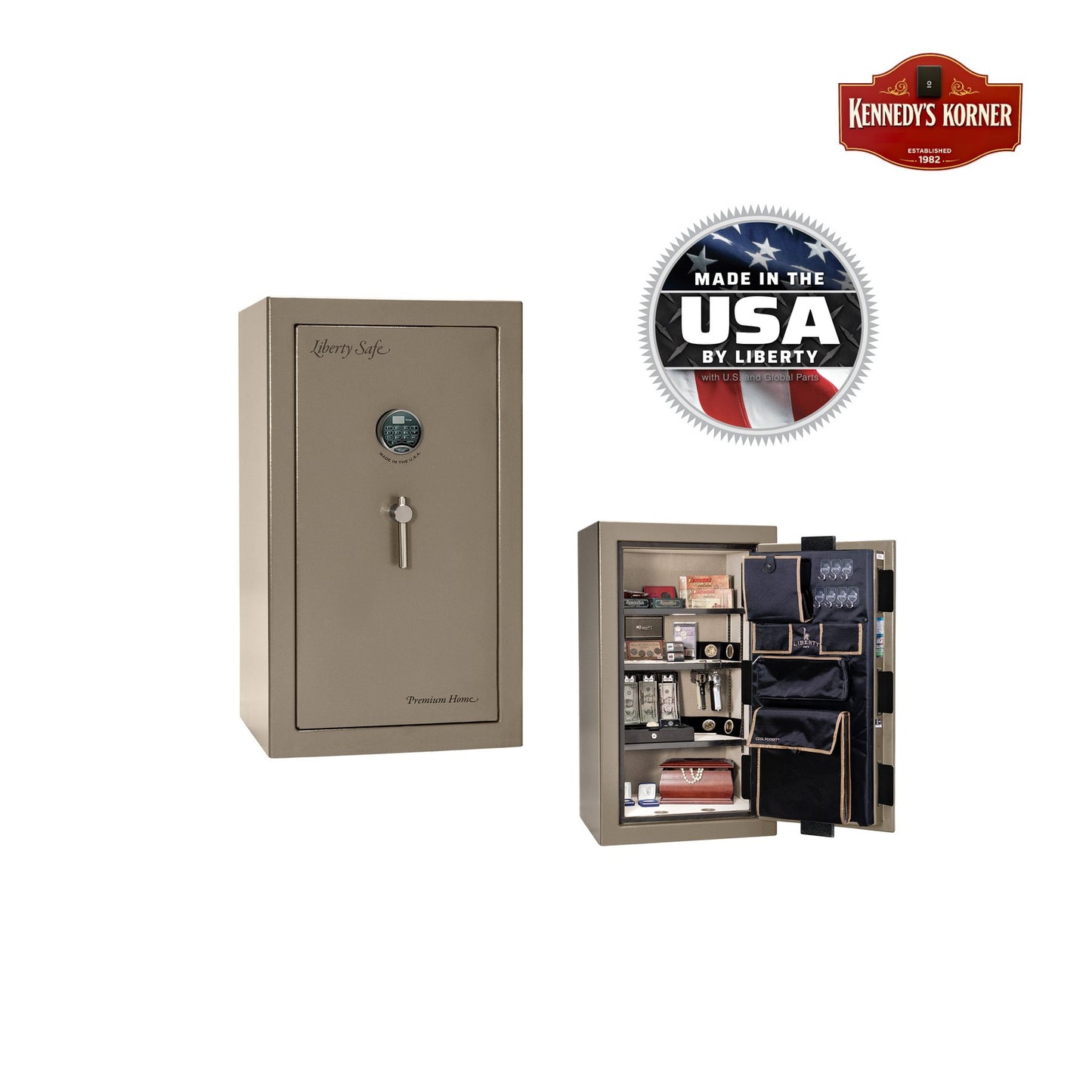Liberty Premium Home Safe 12 – Advanced Fire-Resistant Security