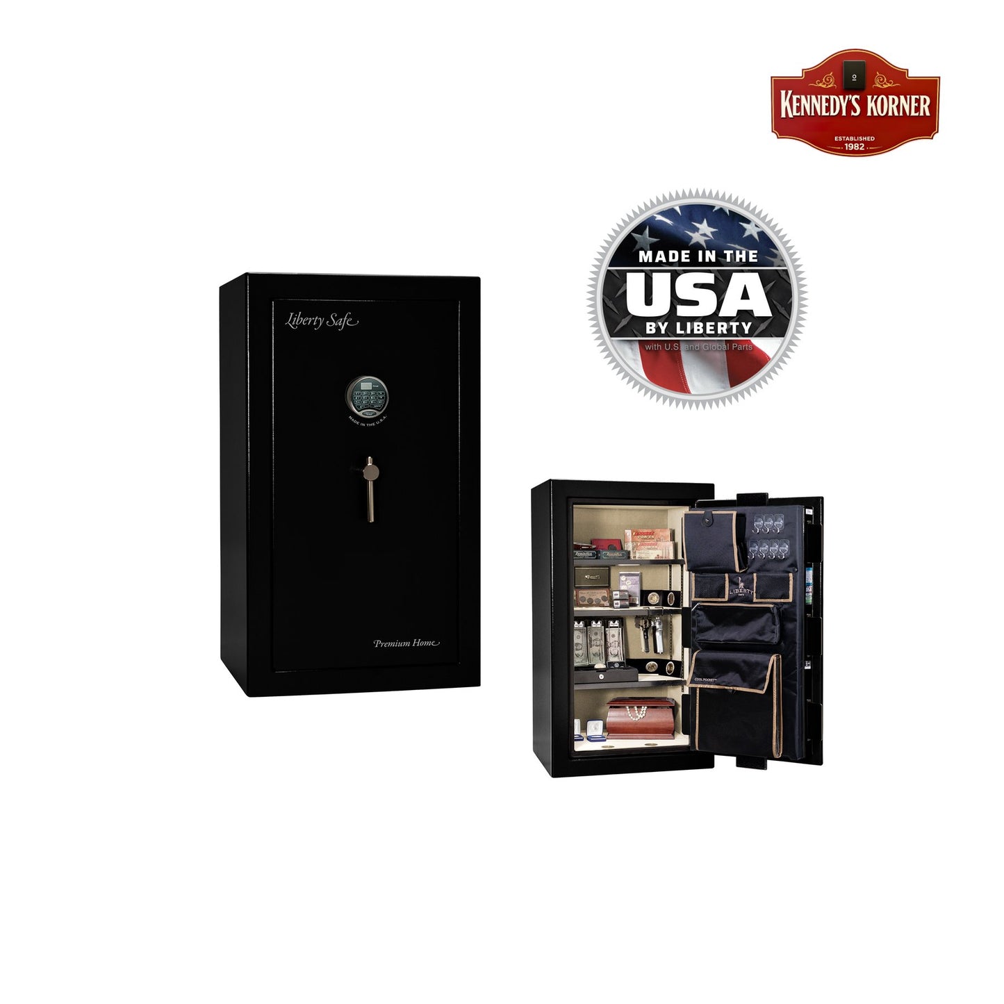 Liberty Premium Home Safe 12 – Advanced Fire-Resistant Security