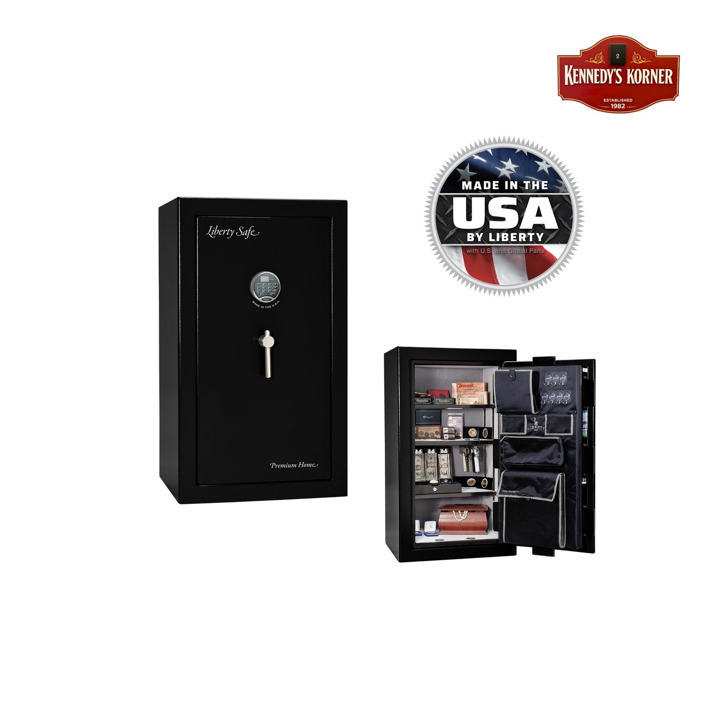 Liberty Premium Home Safe 12 – Advanced Fire-Resistant Security